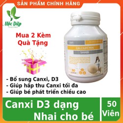 Canxi D3 cho bé Calcium Min Shabi bổ sung canxi d3...