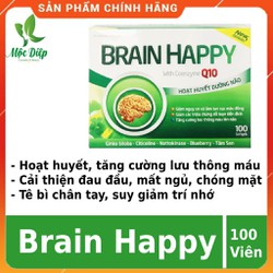 Viên uống bổ não Hoạt huyết dưỡng não Brain Happy...