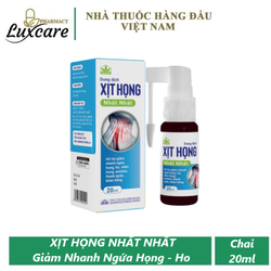 Xịt Họng - Hỗ Trợ Giảm Các Triệu Chứng Viêm Đường...