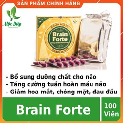 Viên uống bổ não Hoạt huyết dưỡng não Brain Forte...