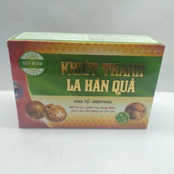 Viên Ngậm Khiết Thanh La Hán Quả - Hộp 24 Viên