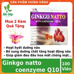 Viên uống bổ não Ginko Ginkgo Natto giúp hoạt huyế...
