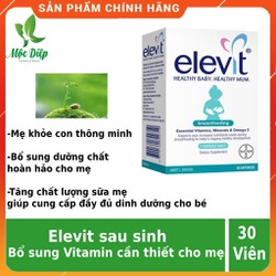Elevit sau sinh Úc Vitamin tổng hợp bú sau sinh El...