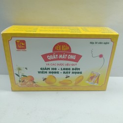 Viên Ngậm Quất Mật Ong Tâm Việt - Hộp 24 Viên