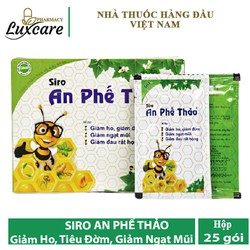 Siro An Phế Thảo - Hỗ Trợ Giảm Ho, Giảm Đờm, Giảm...