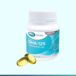 Dầu cá ngừ DHA 125 MEGA - Giúp trẻ thông minh