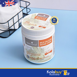 Viên uống bổ sung Canxi Hữu cơ Bio Island Milk Cal...