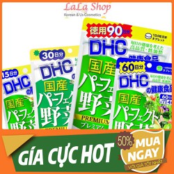 Viên Uống Rau Củ DHC Perfect Vegetable Premium Nhậ...