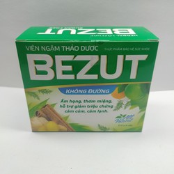 Viên Ngậm Thảo Dược Bezut Không Đường - Hộp 20 Viê...