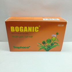 Viên Uống Bổ Gan Boganic - Hộp 100 Viên Bao Phim