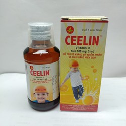 Siro Ceelin Vitamin C Cho Bé - Chai 60ml