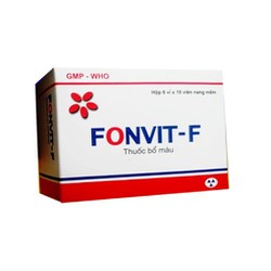 Viên uống bổ máu FONVIT F phòng và hỗ trợ các trườ...