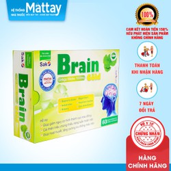 Sako Brain Gold - Hộp 60 Viên - Giúp Hoạt Huyết, T...