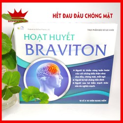 Braviton - Ginkgo Biloba 180mg- Hoạt huyết dưỡng n...