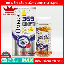 Viên dầu cá O-mega 369 Q10 Gold Bổ não, sáng mắt,...