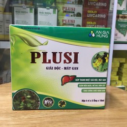 Plusi giải độc mát gan hộp 4 vỉ x 5 ống