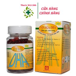 Viên uống Dầu Gấc Vinaga-DHA 100 viên - Vinaga DHA...