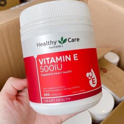Viên uống Vitamin E Healthy Care 500IU 200 viên