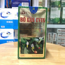 viên uống bổ gan Cvin hộp 60 viên