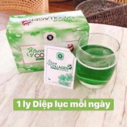 Mẫu mới 2021 diệp lục chính hãng hộp 30 gói