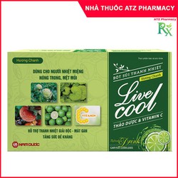 Bột Sủi Thanh Nhiệt Hương Dưa Gang Live Cool / Liv...