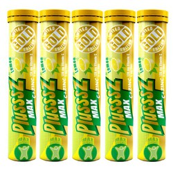 COMBO 5 TUÝP viên bổ sủi bọt Plusssz Max Vitamin C...