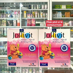 Jollivit ăn ngon- Ngủ tốt- Bé thông minh