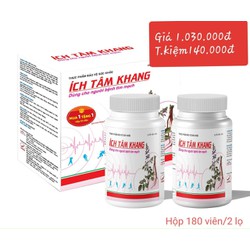 ÍCH TÂM KHANG - Tăng cường chức năng tim