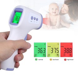 Nhiệt kế hồng ngoại, máy đo nhiệt độ điện tử đo tr...