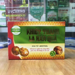 Viên Ngậm Khiết Thanh La Hán Quả - Hộp 24 Viên