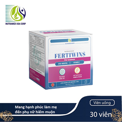 FERTIWINS for women - Mang hạnh phúc làm mẹ đến ph...