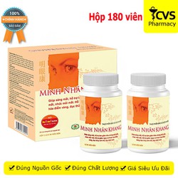 [Mới] Minh Nhãn Khang 180 viên - bổ mắt, hỗ trợ gi...