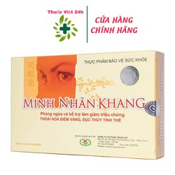 Minh Nhãn Khang (Hộp 30 viên) - bổ mắt, hỗ trợ giú...