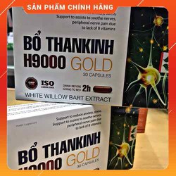 Bổ Thần Kinh H9000 Gold - Hỗ trợ giảm lo âu, căng...