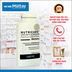 Nutricare Memory - 60 viên - Tăng cường tuần hoàn...