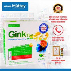 GINK TON EXTRA 100 VIÊN – TĂNG CƯỜNG TUẦN HOÀN NÃO...