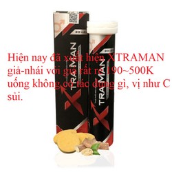 Xtraman Viên Sủi Hộp 20 Viên Cam Kết Hàng Chính Hã...