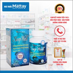 Sleep Well - Chai 60 viên - Giúp ngủ ngon giấc