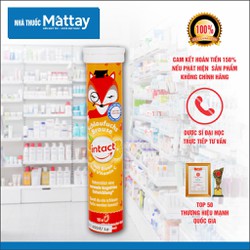 Intact - Lọ 15 viên - Vị Cam - Bổ sung Sắt và Vita...