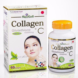 Collagen Glutathione + C 42000mg làm đẹp da nám da...