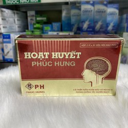 Hoạt Huyết Phúc Hưng - Hộp 40 Viên