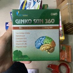 Ginko sun 360 - bảo vệ và tăng cường hoạt động não...