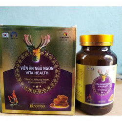 Viên ăn ngủ ngon vita health bồi bổ cơ thể, sản ph...