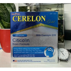 Cerelon Gold Giúp hoạt huyết dưỡng não, bền thành...