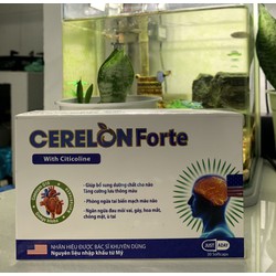 CERELON bổ sung dưỡng chất cho não, tăng cường lưu...