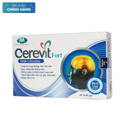 HOẠT HUYẾT DƯỠNG NÃO CEREVIT FORT - GIÚP TĂNG CƯỜN...