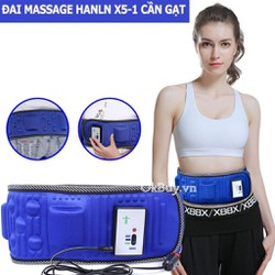Đai massage X5 xài pin không cần dây phiên bản dùn...