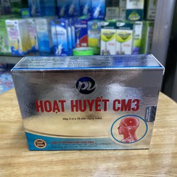 HOẠT HUYẾT CM3 HỘP 3 VỈ X 10 VIÊN NANG MỀM