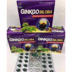 (CAM KẾT CHẤT LƯỢNG) Ginkgo Biloba 240mg Bổ não, t...