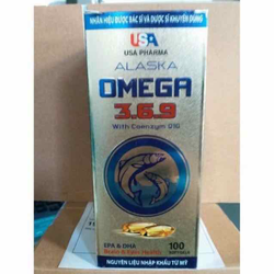 (CAM KẾT CHẤT LƯỢNG) Dầu cá Alaska omega369 Dùng c...